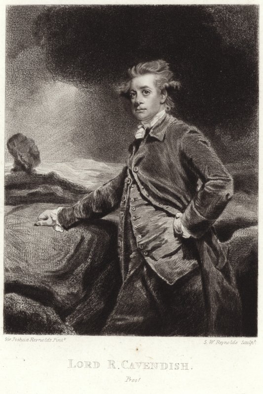 Portret van Lord Richard Cavendish door Joshua Reynolds