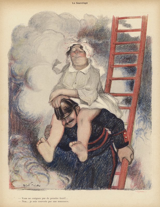 De Redding door Jules Abel Faivre