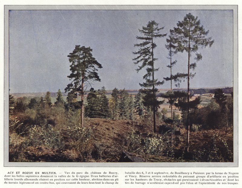 Acy en Rozoy en Multien door Jules Gervais Courtellemont