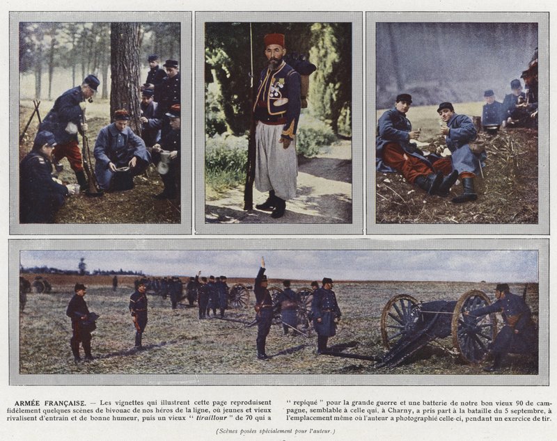Franse leger door Jules Gervais Courtellemont