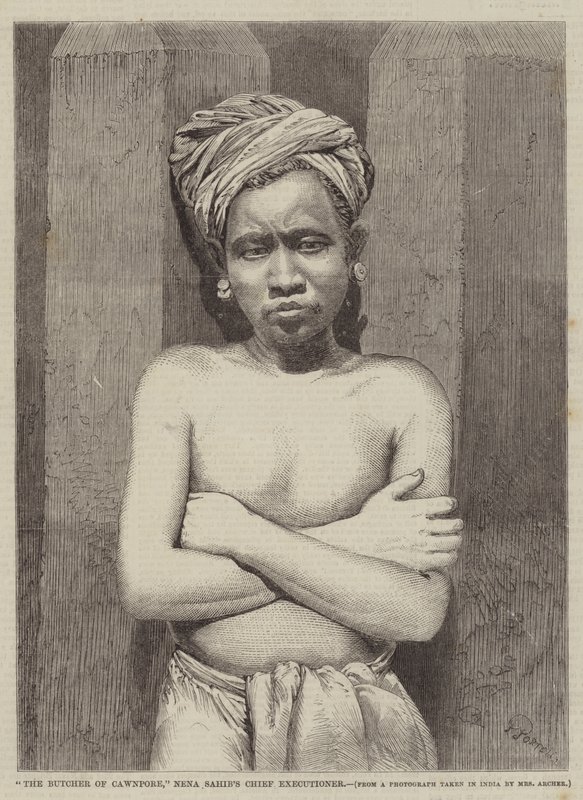 De Slager van Cawnpore, Nena Sahibs Hoofdbeul door Julian Portch
