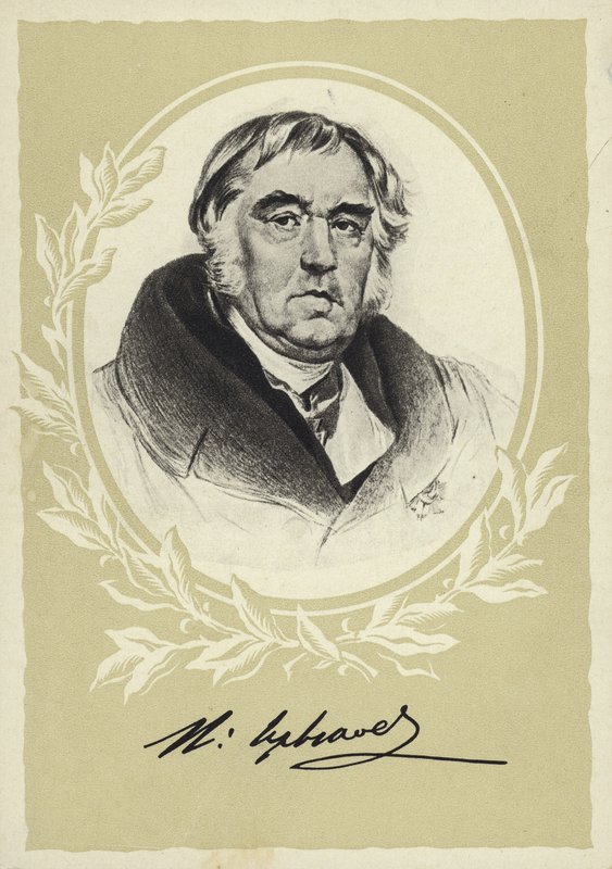 Ivan Krylov, Russische Fabulist door Karl Pavlovich Bryullov