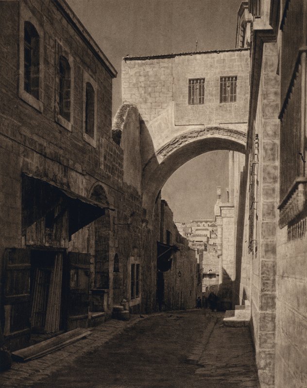 Jeruzalem, Ecce Homo-Boog door Karl Grober
