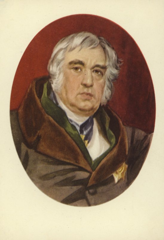 Ivan Krylov, Russische fabelschrijver door Karl Pavlovich Bryullov