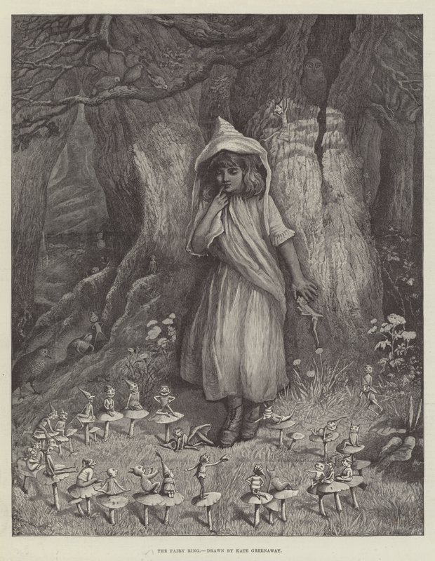 De Feeënkring door Kate Greenaway