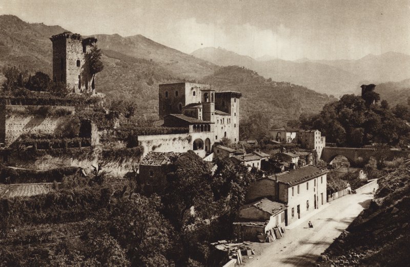 Italië: Castello Verrucola, Fivizzano door Kurt Hielscher