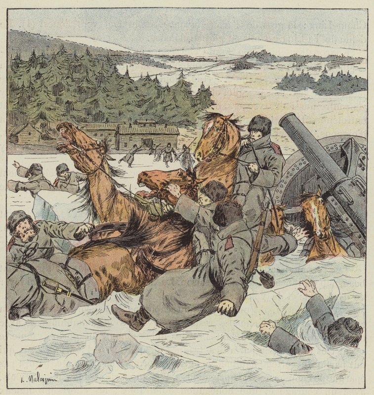 Rampen op het Baikalmeer door L. Malespine
