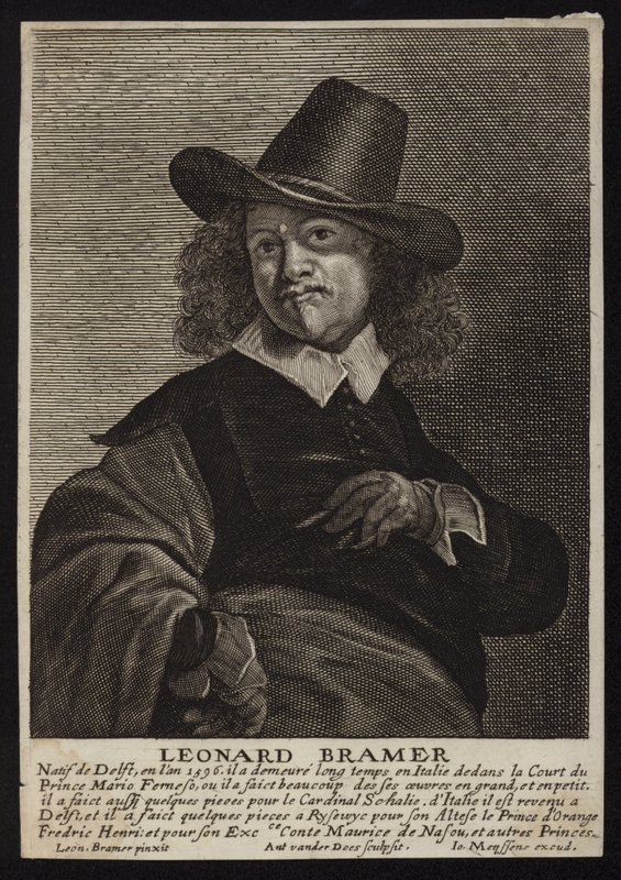 Leonaert Bramer door Leonard Bramer