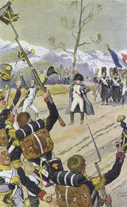 Soldaten. Ik ben uw Keizer. door Leonce Burret