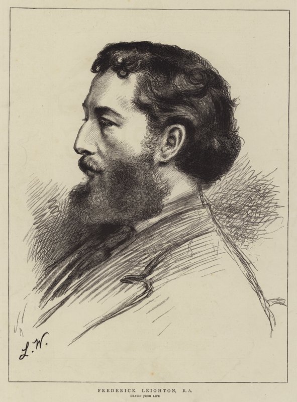 Frederick Leighton, RA door Leslie Matthew Ward