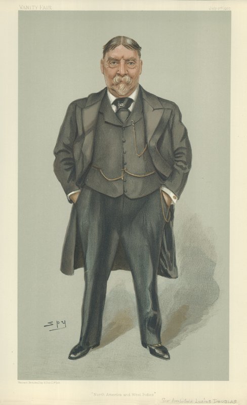 Admiraal Sir Archibald Lucius Douglas door Leslie Matthew Ward
