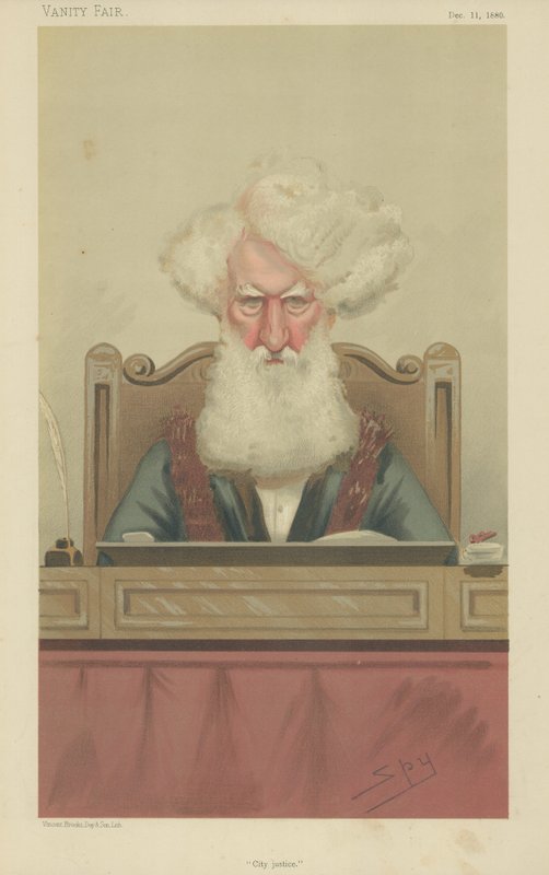 Wethouder Sir Robert W Carden door Leslie Matthew Ward