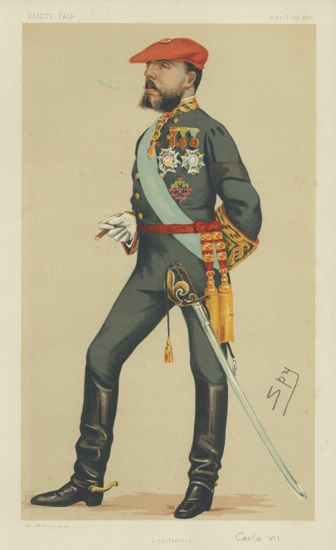 Karel VII van Spanje door Leslie Matthew Ward