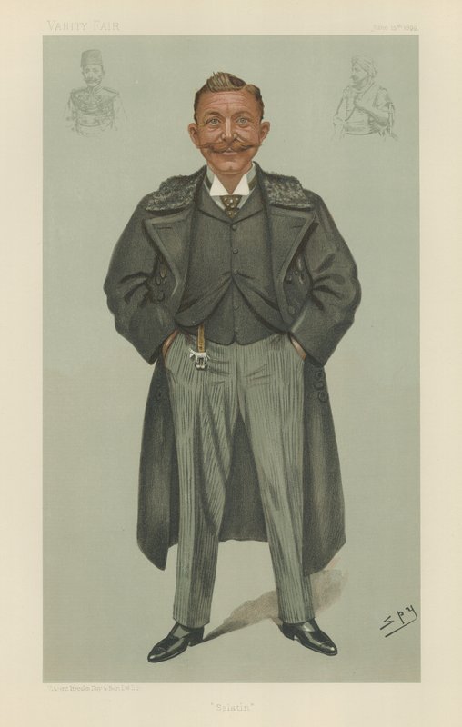 Kolonel Sir Rudolf Carl von Slatin door Leslie Matthew Ward