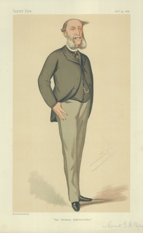 Graaf George Herbert Munster door Leslie Matthew Ward