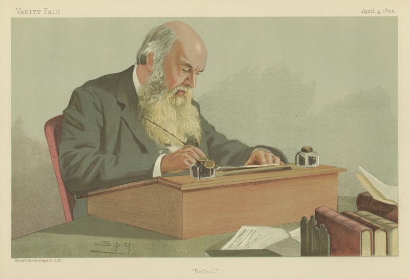 Edward Caird, de Meester van Balliol door Leslie Matthew Ward