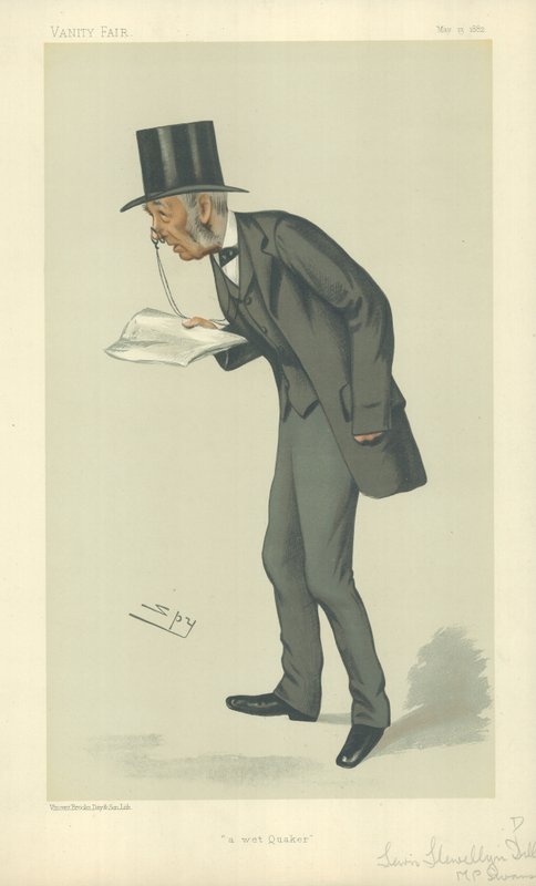 Lewis Llewellyn Dillwyn door Leslie Matthew Ward