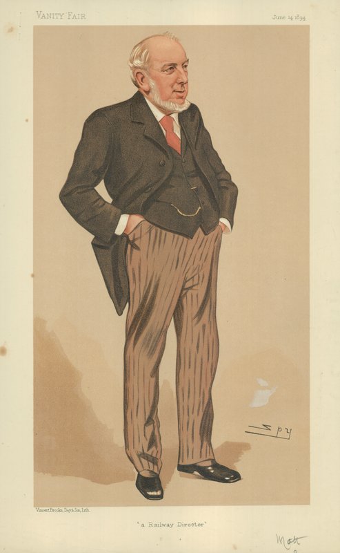 Meneer Charles Grey Mott door Leslie Matthew Ward