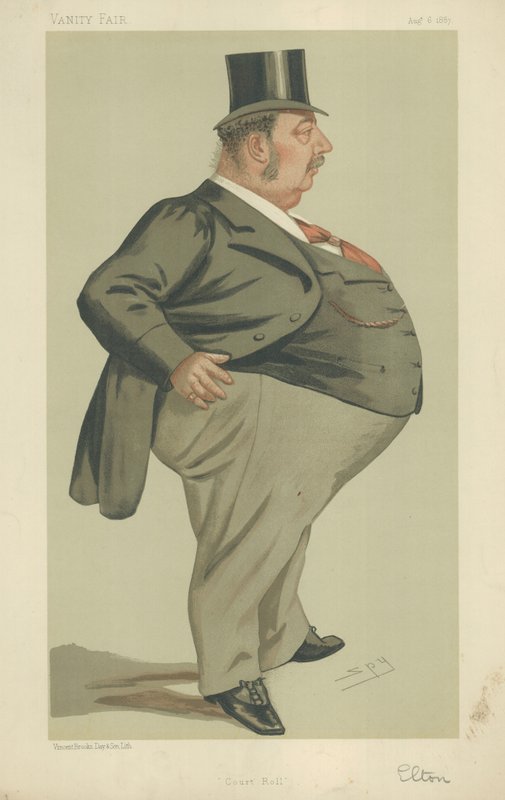 De heer Charles Isaac Elton door Leslie Matthew Ward
