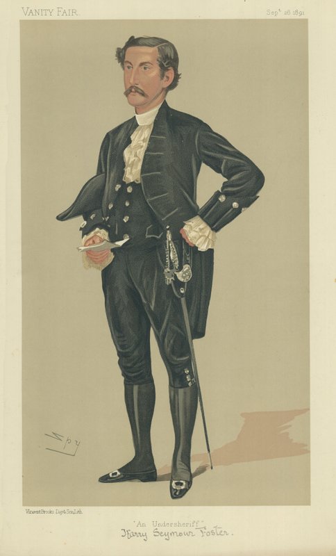 Mr Harry Seymour Foster door Leslie Matthew Ward