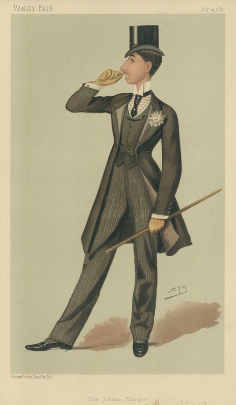 Mr Henry Ernest Schlesinger door Leslie Matthew Ward