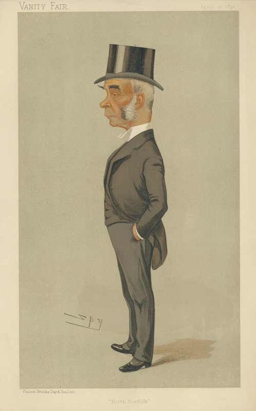 Mr Herbert Cozens-Hardy door Leslie Matthew Ward