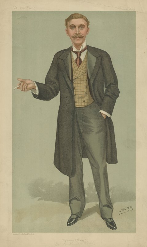 De heer James Rennell Rodd door Leslie Matthew Ward