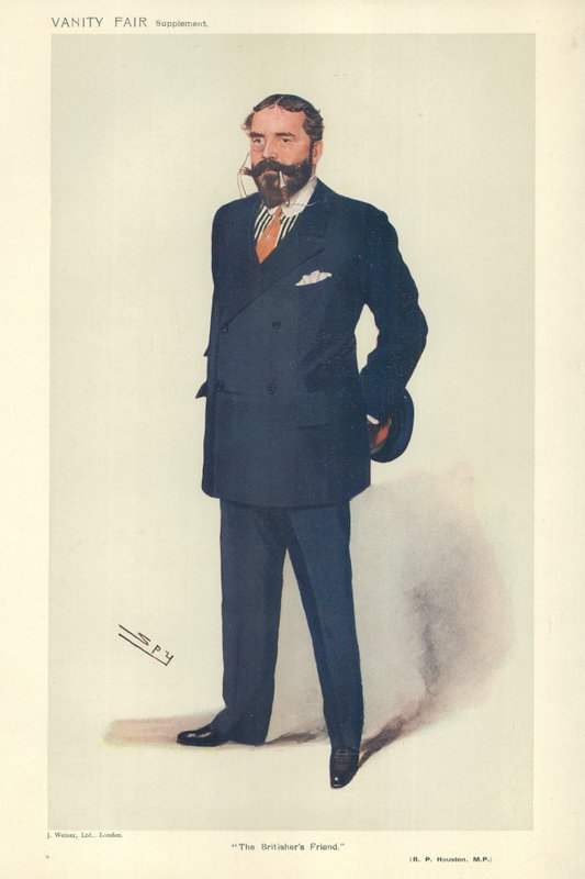 De heer Robert Paterson Houston door Leslie Matthew Ward