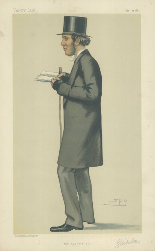 Mr William Henry Gladstone door Leslie Matthew Ward