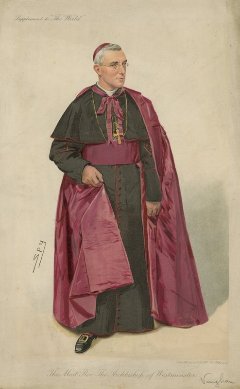 Portret van Herbert Vaughan door Leslie Matthew Ward