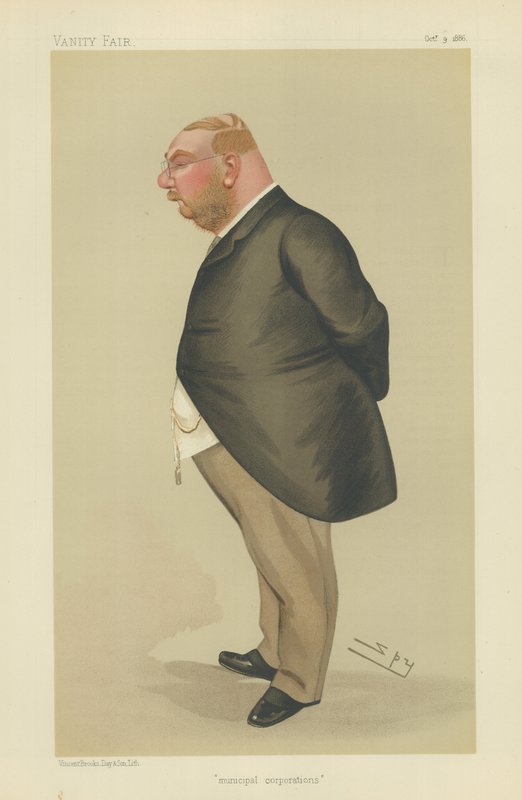Sir Albert Kaye Rollit door Leslie Matthew Ward