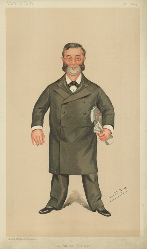 Sir Balthazar Walter Foster door Leslie Matthew Ward