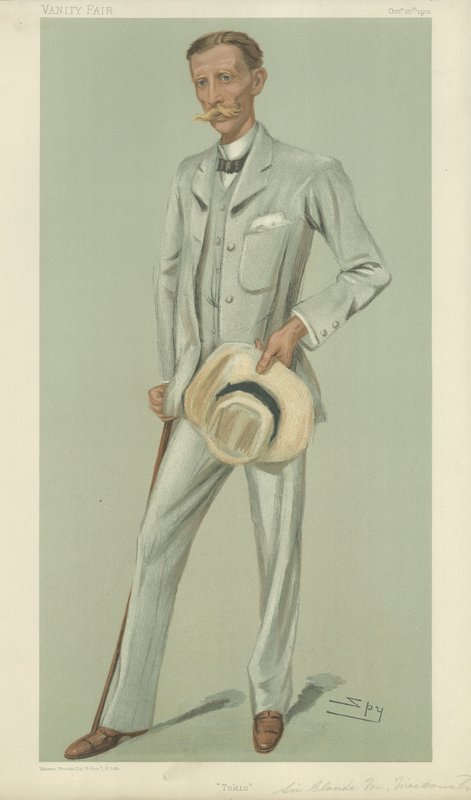 Sir Claude Maxwell MacDonald door Leslie Matthew Ward