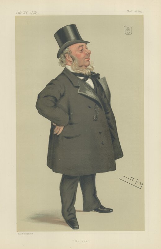 Sir George Elliot door Leslie Matthew Ward