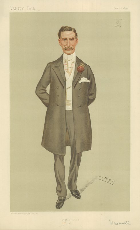 Sir Herbert Maxwell door Leslie Matthew Ward