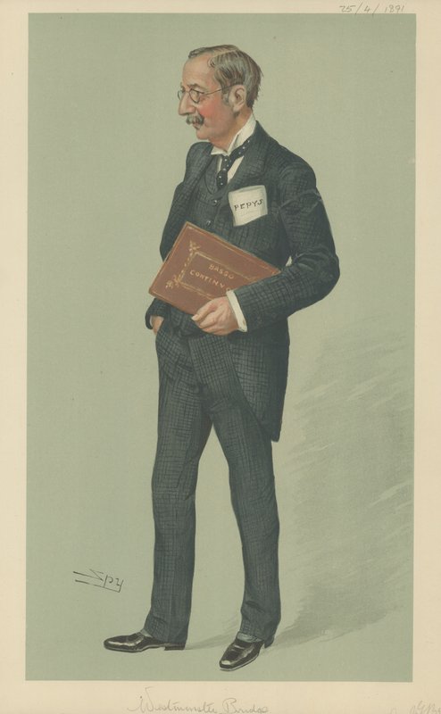 Sir John Frederick Bridge door Leslie Matthew Ward