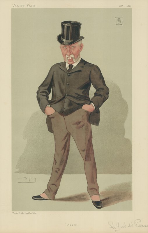Sir Joseph Whitwell Pease door Leslie Matthew Ward