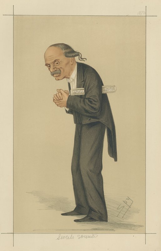 Sir Julius Benedict door Leslie Matthew Ward