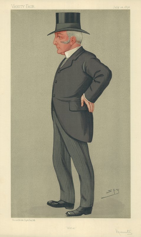 Sir Philip Albert Muntz door Leslie Matthew Ward