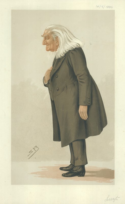 De Abt Franz Liszt door Leslie Matthew Ward