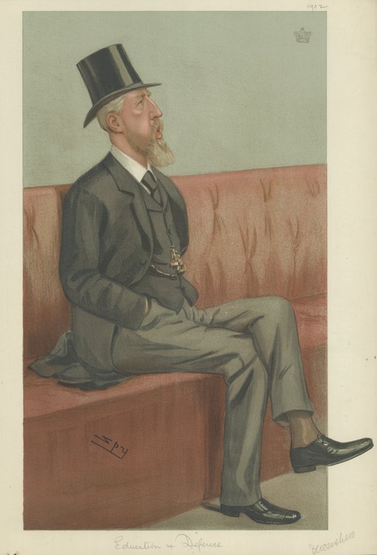 De Hertog van Devonshire door Leslie Matthew Ward