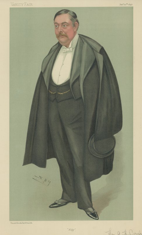 De Eerwaarde Algernon Henry Bourke door Leslie Matthew Ward