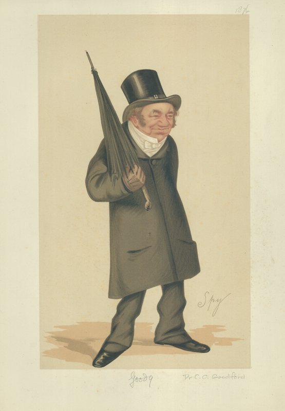De eerwaarde Charles Old Goodford door Leslie Matthew Ward
