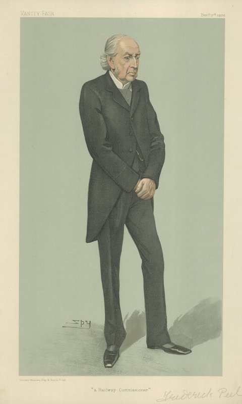 De Eerwaarde Sir Frederick Peel door Leslie Matthew Ward