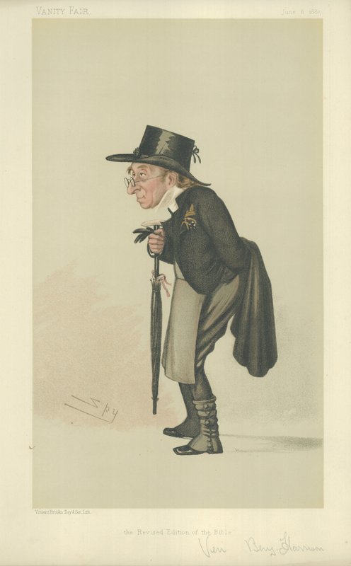 De Eerwaarde Benjamin Harrison door Leslie Matthew Ward