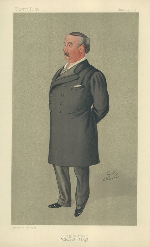 De heer Edward Lloyd door Liborio Prosperi