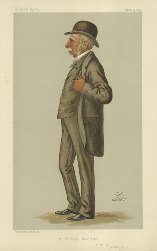 Mr J T Mackenzie van Kintail door Liborio Prosperi