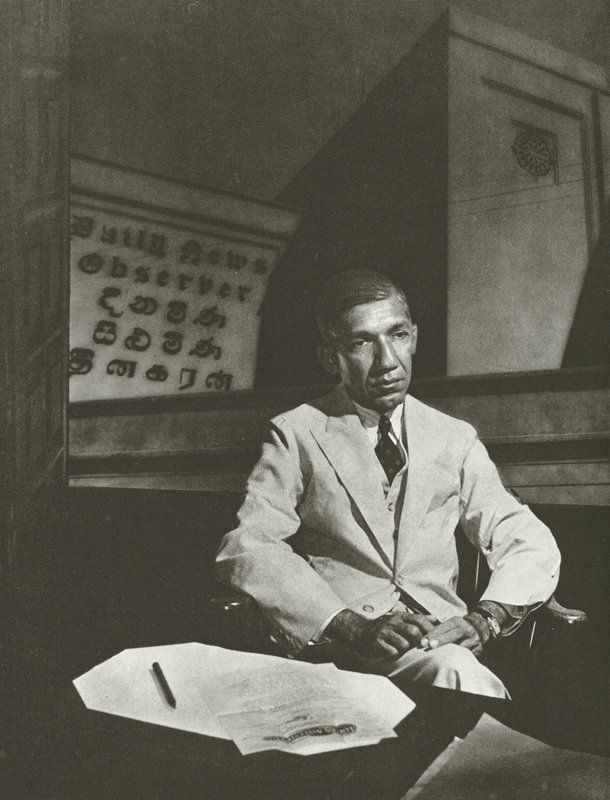 D R Wijewardene, Esq door Lionel Wendt