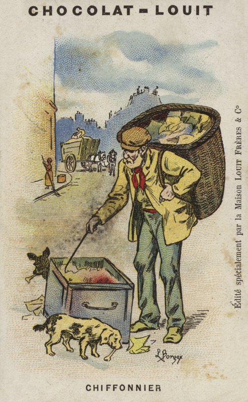 Voddenraper door Louis Borgex