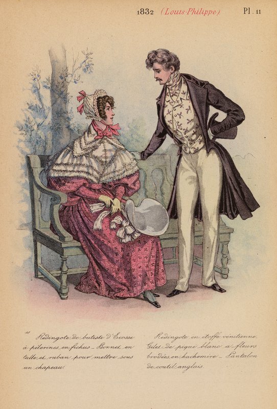 Franse mode: 1832, Louis-Philippe door Louis Colas